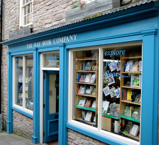 The Hay Bookshop has a hodge podge of reading materials for visitors to choose from.