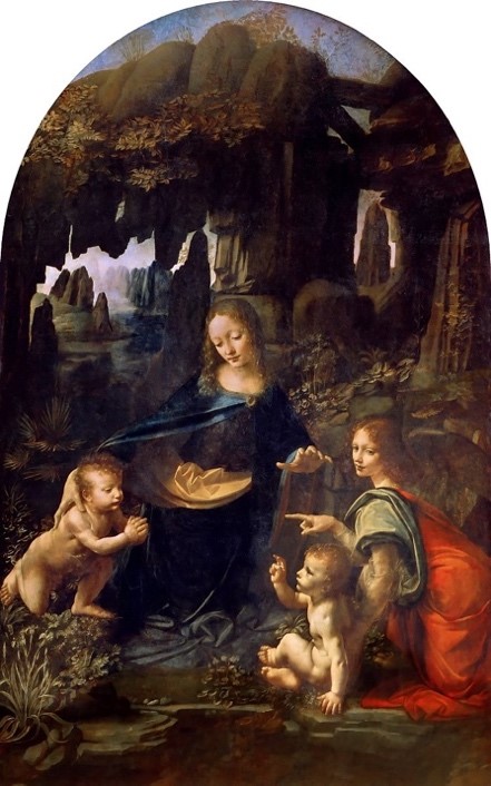 The Virgin of the Rocks by Leonardi da Vinci