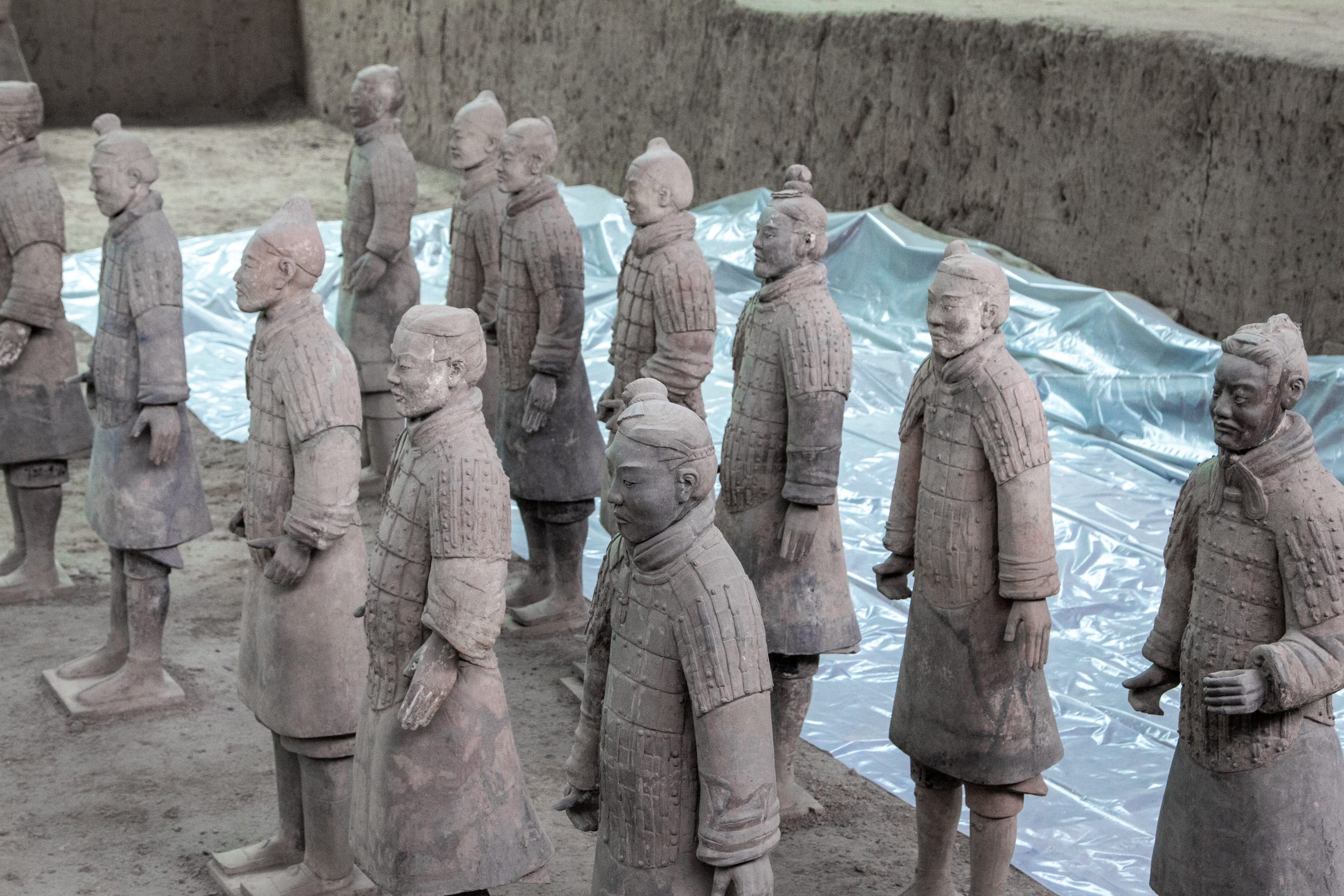 Terra Cotta Soldiers in China